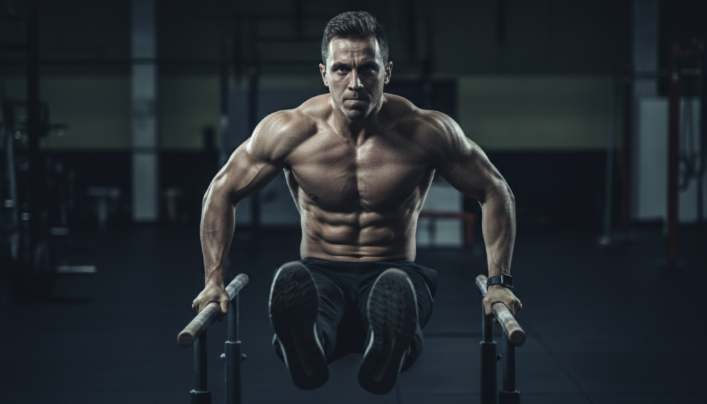 découvrez les bienfaits de l'exercice l-sit pour renforcer votre sangle abdominale, améliorer votre équilibre et développer votre force musculaire.